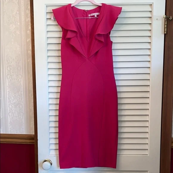 rachel roy pink dress Rachel Rachel Roy Women's Fahari Ombre Chiffon Dress Pink Size 4 - Bed Bath & Beyond